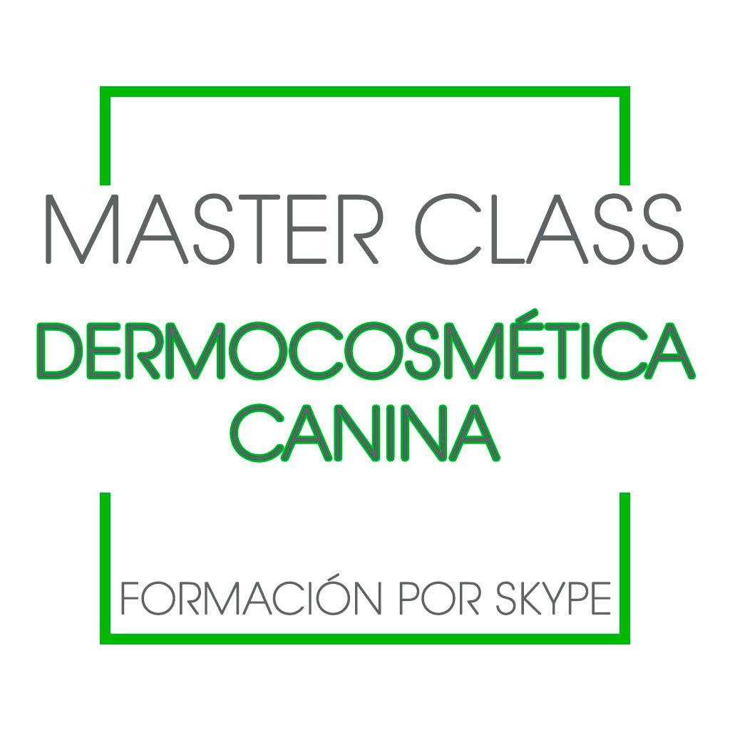 Master Class por Skype Dermo Cosmética Canina