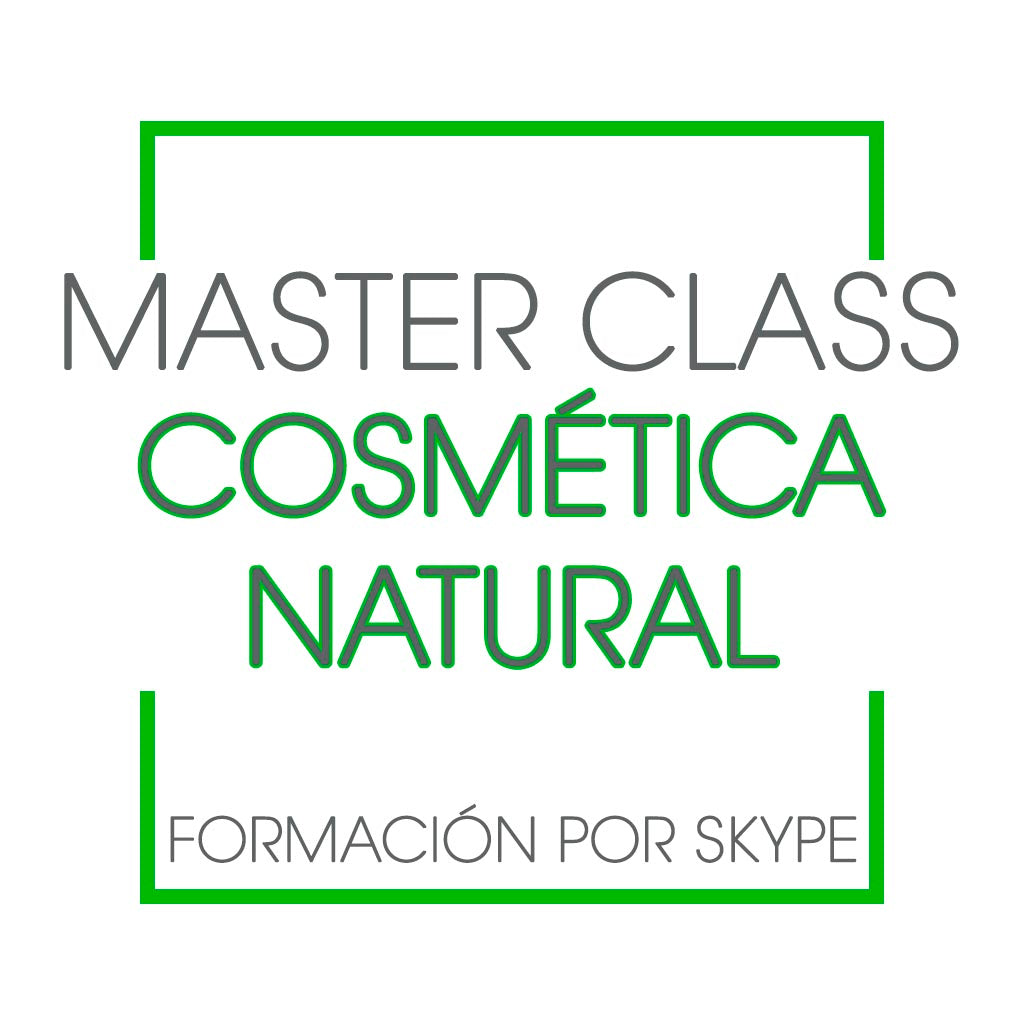 Master Class par Skype Natural Cosmetics