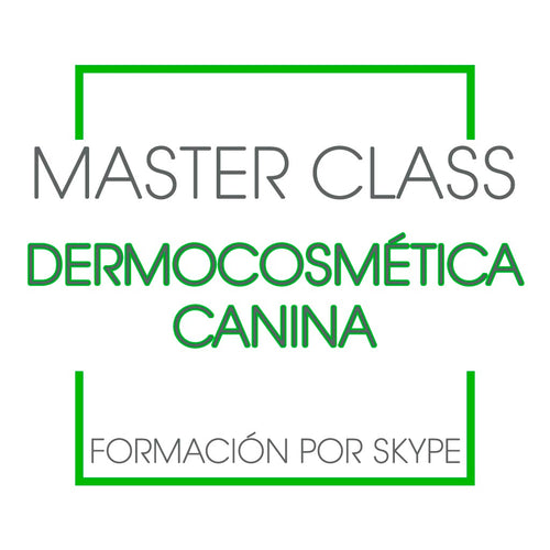 Master Class por Skype Dermo Cosmética Canina